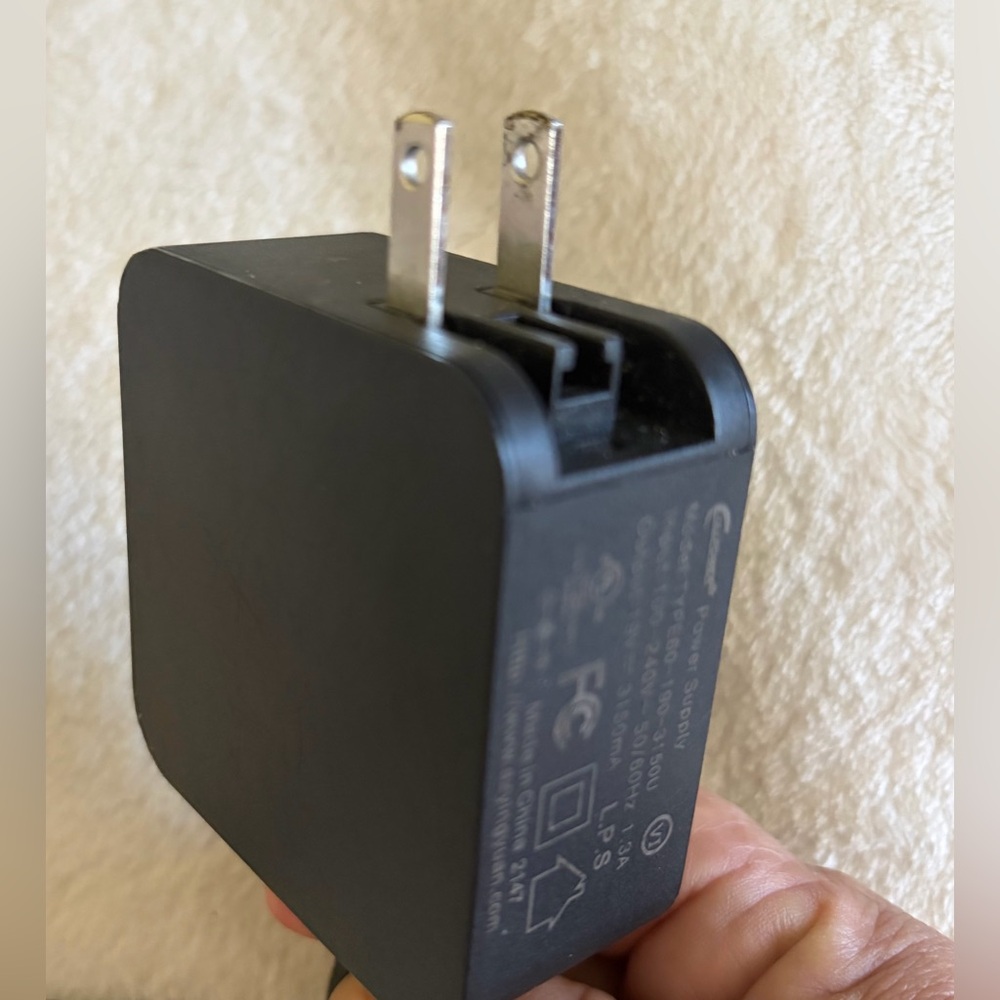 Black Computer Cable Adapter - Picture 3 of 3